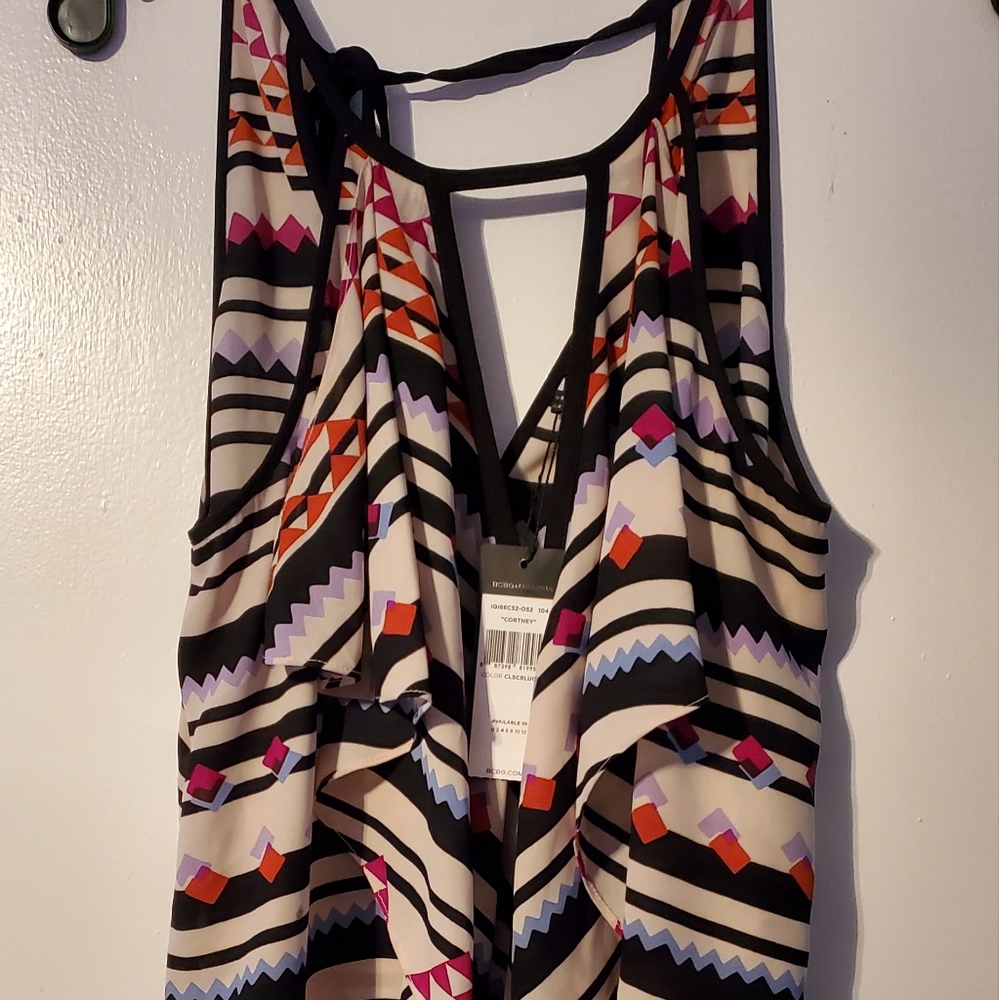Bcbgmaxazria Sleevless Top Sz S